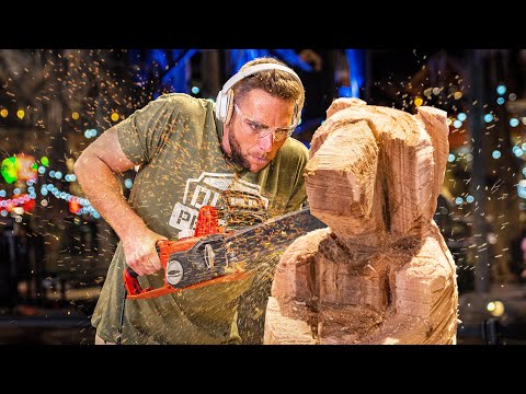 ⁣Chainsaw Carving Competition | OT 29