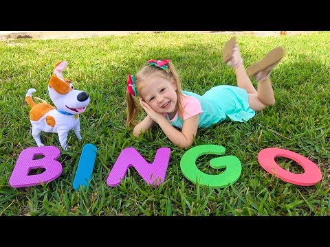 Nastya and song for children about the Bingo