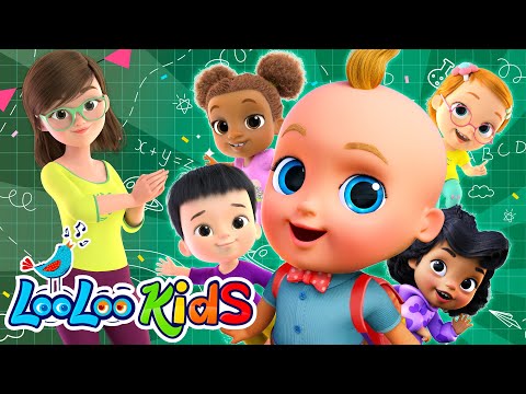 First Day of School- Compilation with Popular KIDS SONGS🏫 LooLoo Kids Nursery Rhymes