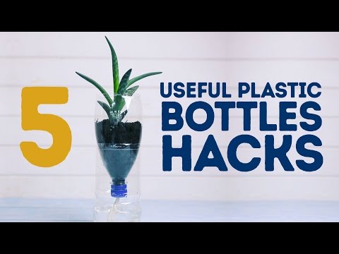 5 mind-blowing ways to reuse bottles l 5-MINUTE CRAFTS