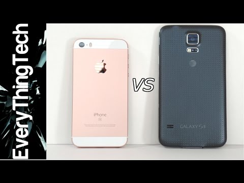 iPhone SE VS Galaxy S5