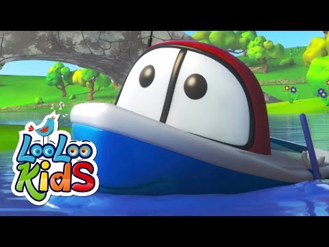 Row, Row, Row Your Boat - THE BEST Songs for Children | LooLoo Kids