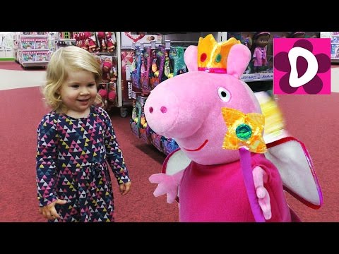 Vlog Играем в магазине СВИНКА ПЕППА Исполняет Желания Peppa Pig Play baby shop