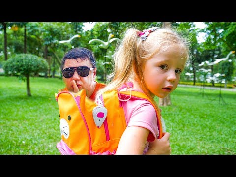 Funny Compilation videos for kids about Nastya and her papa Pretend play