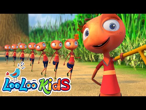 🐜 The Ants Go Marching 🐜 LooLoo Kids Nursery Rhymes for Kids