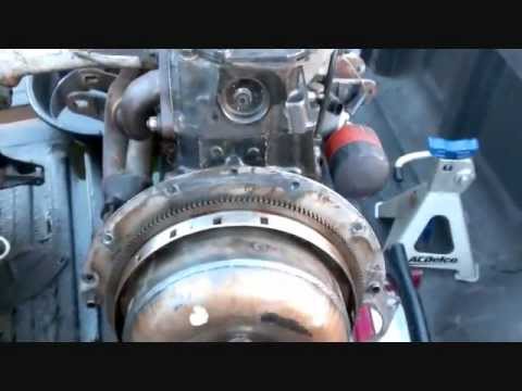 ⁣How to remove engine with seized torque converter and flywheel