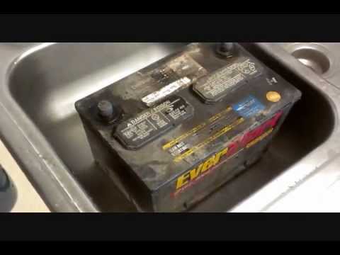 BEST and most efficient way to clean a 12v car battery