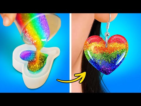 💎 ✨ Easy DIY Jewelry & Stunning Epoxy Resin Crafts You Need To Try At Home