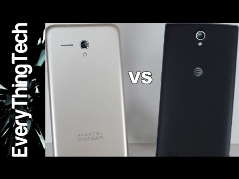 Alcatel One Touch Fierce XL VS ZTE Zmax 2