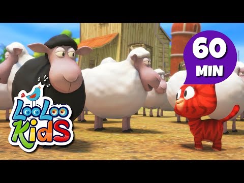 Baa, Baa, Black Sheep - THE BEST Songs for Children | LooLoo Kids