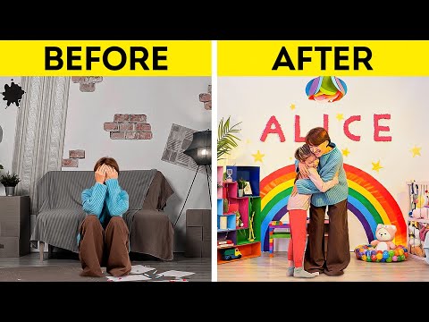 INCREDIBLE RAINBOW IDEAS 🌈 Creative Room Makeover DIY!