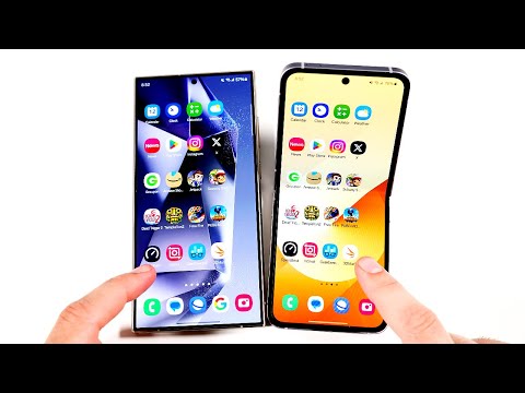 Galaxy S24 Ultra vs Galaxy Z Flip 6 Speed Test