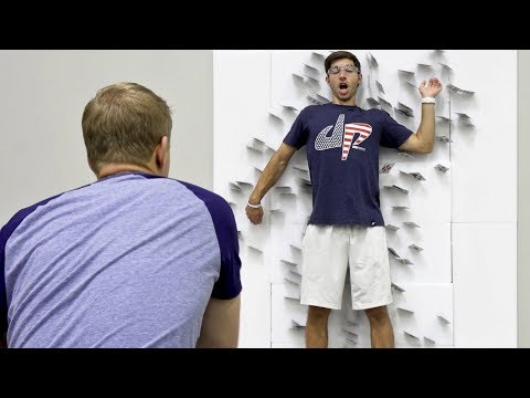 Card Throwing Trick Shots | Dude Perfect