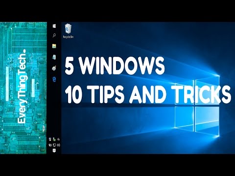 5 Windows 10 Tips and Tricks!