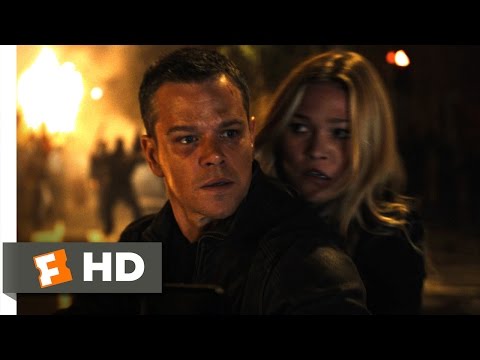 Jason Bourne - Motorcycle Rescue Scene (3/10) | Movieclips