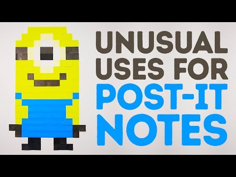 Unusual, yet genius uses for Post-it notes l 5-MINUTE CRAFTS