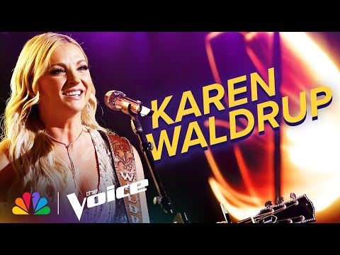 The Best Performances from Season 25 Finalist Karen Waldrup | The Voice | NBC