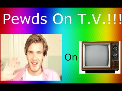 ⁣Pewdiepie Was On T.V.