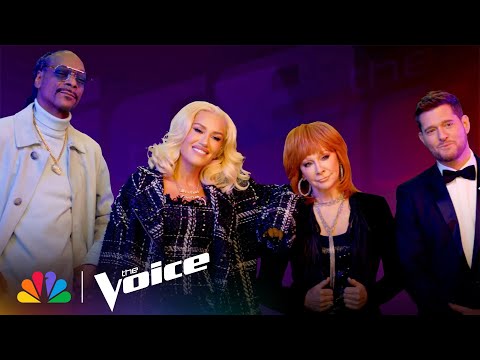 Snoop Dogg Gets Deep with Bublé, Gwen & Reba | The Voice | NBC