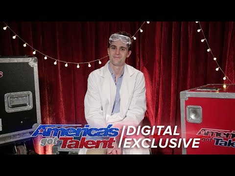 Cool Scientist Nick Uhas Chats About His AGT Experiments - America's Got Talent 2017