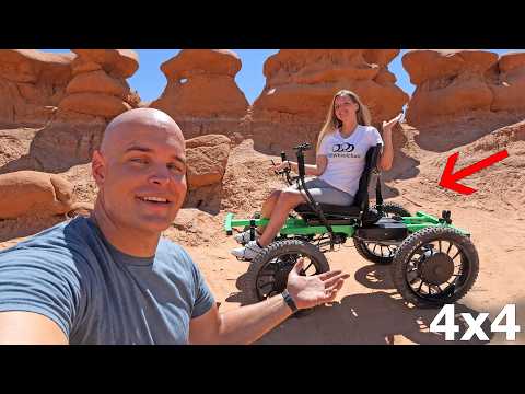 THE BIG RIG: Worlds Lightest 4WD Off Road Wheelchair