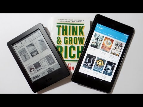 EREADER VS TABLET VS BOOK DIFFERENCES!