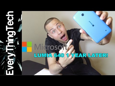 Microsoft Lumia 640 (1 Year Later)