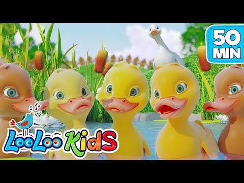 Five Little Ducks + Five Little Monkeys  - Nursery Rhymes - Baby Songs - Kids Songs from LooLoo Kids