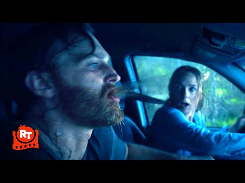 Night Swim (2024) - Wyatt Russell Pukes Black Goo Scene | Movieclips