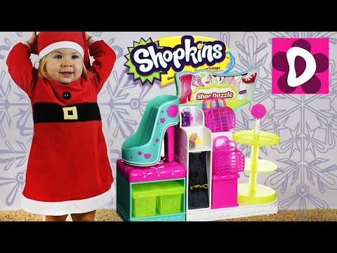 Распаковка игрушек ШОПКИНС Обувной Бутик 3 Сезон Распаковка Shopkins Playset SHOE DAZZLE Seson 3 Toy