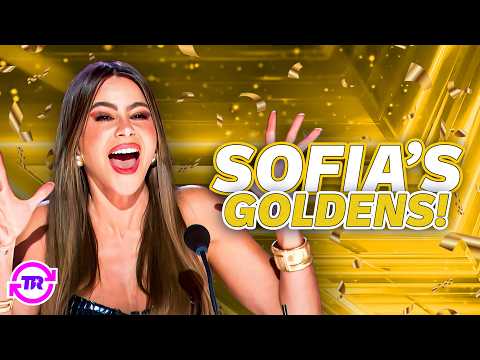 ⁣EVERY Sofia Vergara GOLDEN BUZZER on AGT From 2020-2024!