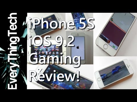 iPhone 5S iOS 9.2 Gaming Review!