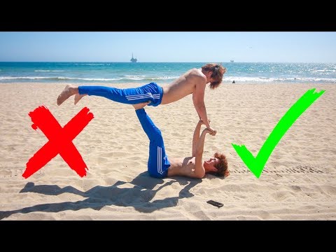 EXTREME TWIN YOGA CHALLENGE