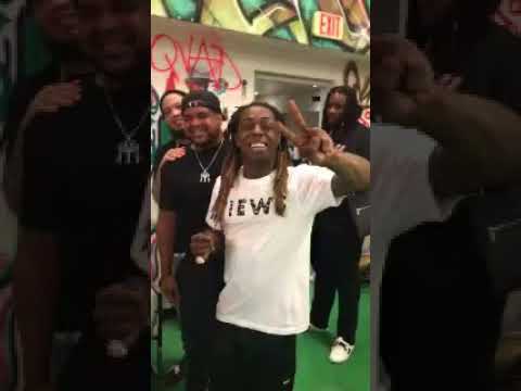 Weezy Surprise Party In Miami