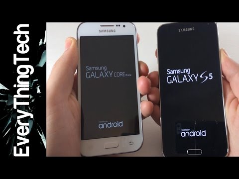 Samsung Galaxy Core Prime VS Samsung Galaxy S5