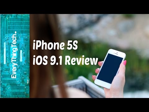 iPhone 5S iOS 9.1 Review