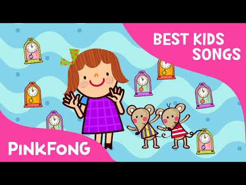 Hickory Dickory Dock | Best Kids Songs | PINKFONG Songs for Children