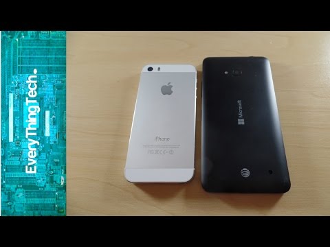 Microsoft Lumia 640 vs iPhone 5S!