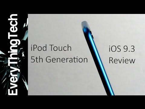 iPod Touch (5th Gen) iOS 9.3 Review