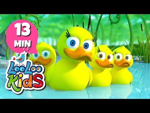 Five Little Ducks - THE BEST Nursery Rhymes and Songs for Children | LooLoo Kids