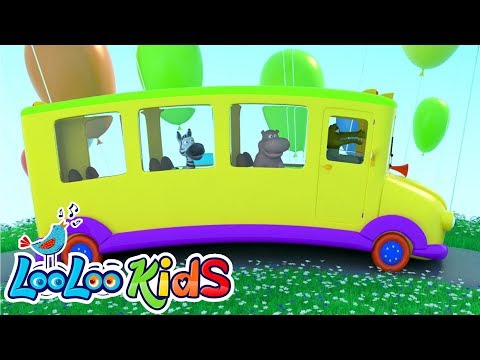 The Wheels On The Bus 🚌 THE BEST Songs for Children | LooLoo Kids