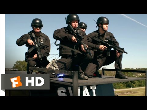 ⁣Heist (2015) - SWAT Assaults the Bus Scene (6/10) | Movieclips