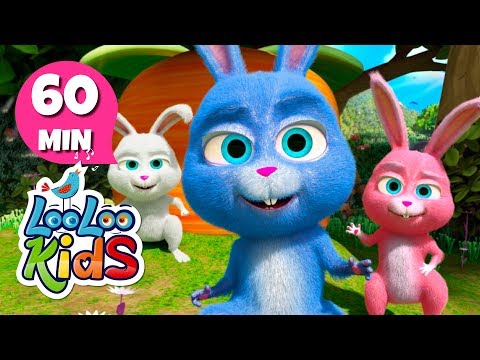 Sleeping Bunnies - Amazing Songs With Animals | LooLoo Kids