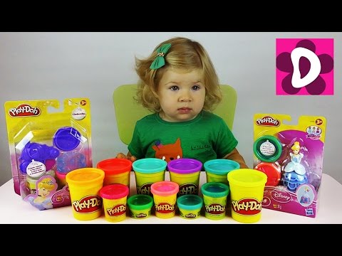 Играем Пластилином Play Doh Diana Show Play