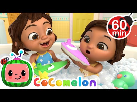 ⁣Get Ready for Bedtime with CoComelon - Nina's Bath Song + MORE CoComelon Nursery Rhymes & Kids Songs