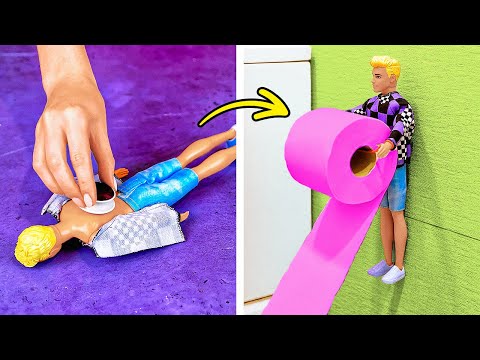 BRILLIANT LIFE HACKS 🌟💙 COOL DOLL REUSE