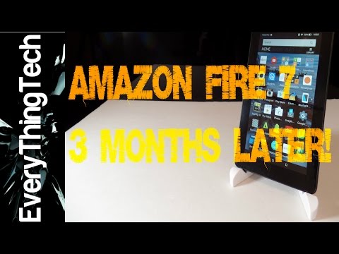 Amazon Fire 7 2015: 49$ Tablet 3 Months Later