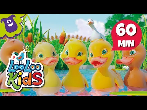 Five Little Ducks - Great Educational Songs for Children | LooLoo Kids