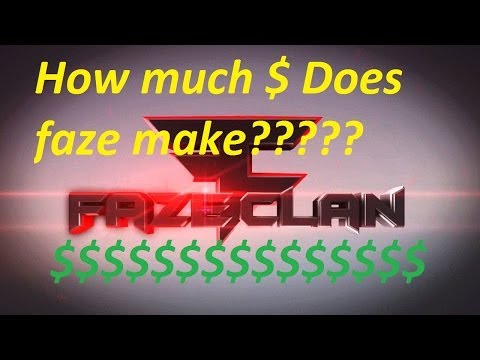 How Much Money Does FaZe Make?????