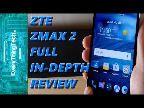 ZTE ZMAX 2 Full In-Depth Review!